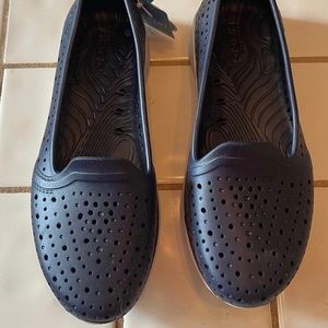 Skechers Women’s H2GO Navy/Gray soles shoes size 7.